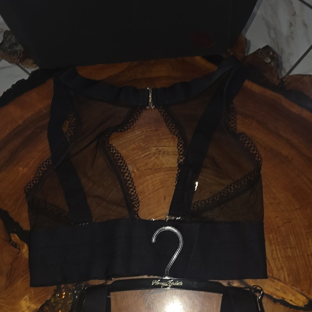 Black Intimate Lingerie 2 Piece - image 8